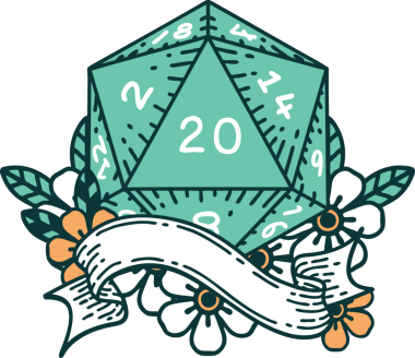 Orijinal Retro Dövme Biçimi Doğal 20 D20 zar atma