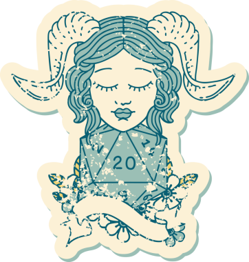 Orijinal Retro Dövme Biçimi Doğal yirmilik zar atışıyla düzenleniyor