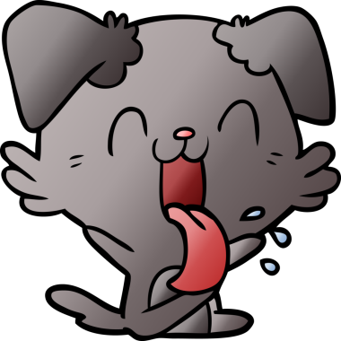 Orijinal nefes nefese köpek oturuşu