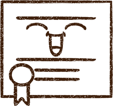 Orijinal Sertifika Karakalem Çizimi