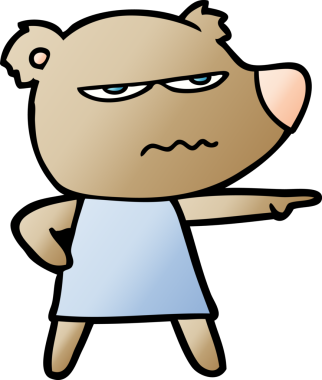 Orijinal ayı çizgi film çizeri