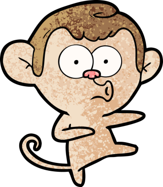 Orijinal dans eden maymun.