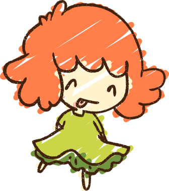 Orijinal Mutlu Kız Tebeşir Çizimi