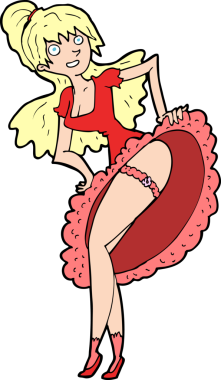 Orijinal flamenko dansçısı.