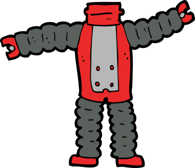 Orijinal robot gövdesi (karikatürleri karıştır ve eşleştir veya kendi fotoğraflarını ekle)