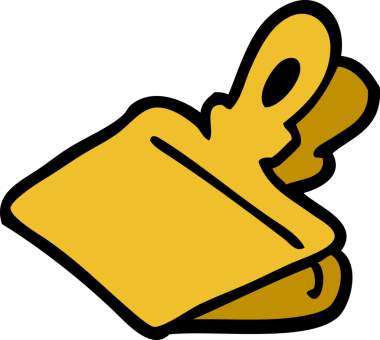 Orijinal karikatür ataç