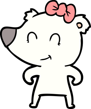 Orijinal kutup ayısı çizgi filmi