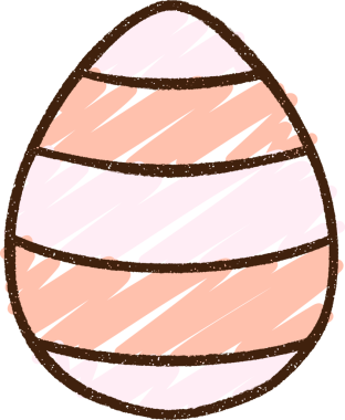 Orijinal Paskalya Yumurtası Tebeşiri Çizimi