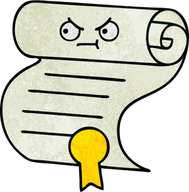 Orijinal grunge dokusu sözleşmenin karikatürü