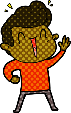 Orijinal çizgi film Heyecanlı Adam