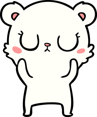 Orijinal mutlu kutup ayısı çizgi filmi