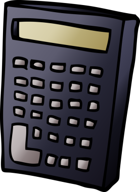 Orijinal karalama hesap makinesi