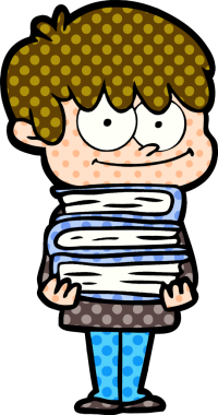 Orijinal mutlu çizgi film adamı