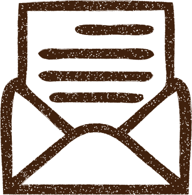 Orijinal Zarf Harfi Karakalem Çizimi