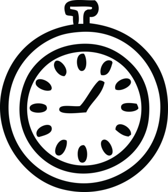 Bir zaman durdurucunun orijinal çizgi çizimi