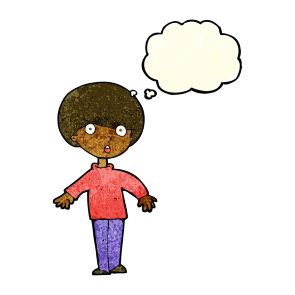 Orijinal çizgi film düşünce balonlu adamı şaşırttı.