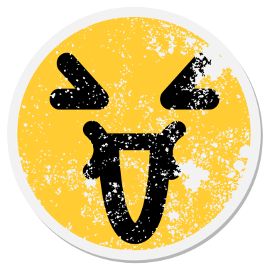 Bir insan tarafından çizilmiş gülen yüz çemberi