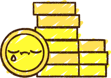 Bir insan tarafından çizilen Para Yığını Tebeşiri