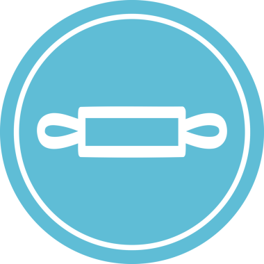bir insan tarafından çizilmiş yuvarlak iğne simgesi sembolü