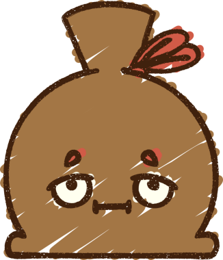 Bir insan tarafından çizilen Çuval Tebeşir Çizimi