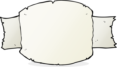 Bir insan tarafından çizilmiş çizgi film afişi