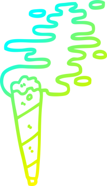 Bir insan tarafından çizilmiş soğuk çizgi bir tıbbi eklem.