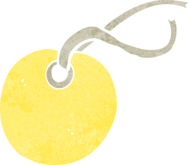 bir insan tarafından çizilmiş bavul etiketi