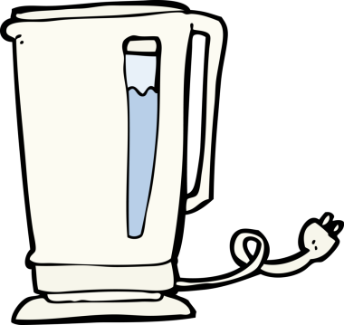 Bir insan tarafından çizilmiş bir çaydanlık.