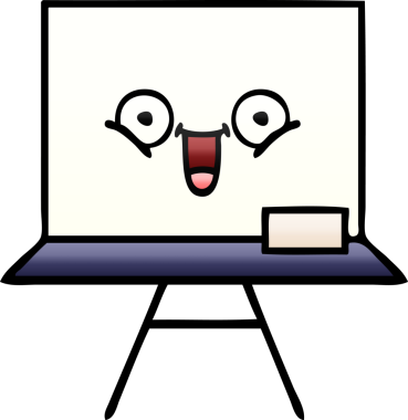 Bir insan tarafından çizilmiş beyaz bir karikatür.