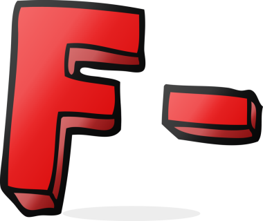 Bir insan tarafından çizilmiş F sınıfı karikatür.