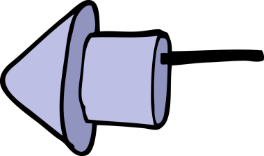 Bir insan tarafından çizilmiş havai fişek karalaması