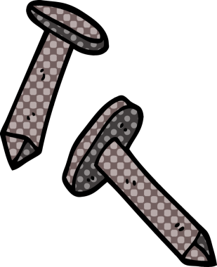 Bir insan tarafından çizilmiş karalama tırnakları.