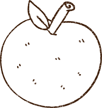 Elma Kömürü Bir insan tarafından çizilmiş