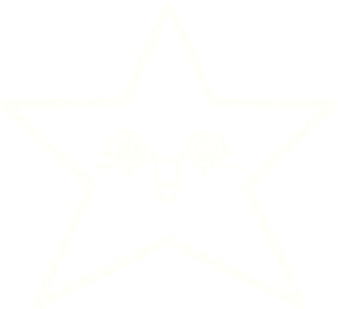 Bir insan tarafından çizilen Mutlu Yıldız Tebeşiri