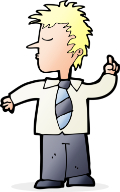 Çizgi filmci bir insan tarafından çizildi.