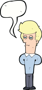 Bir insan tarafından çizilmiş karikatürlü, bitkin bir adam.