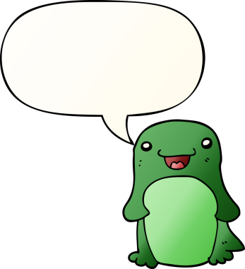 bir insan tarafından çizilmiş düzgün eğimli konuşma baloncuğu olan penguen çizgi filmi