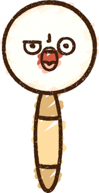 Bir insan tarafından çizilen Büyüteç Tebeşir Çizimi