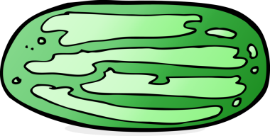 bir insan tarafından çizilmiş karpuz karpuzu