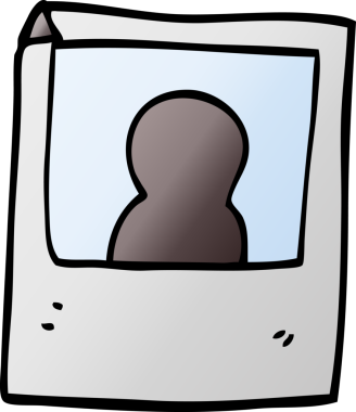 Bir insan tarafından çizilmiş karalama fotoğrafı.