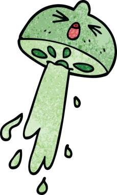 Bir insan tarafından çizilmiş karalama narenciye meyvesi.