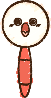 Bir insan tarafından çizilen Büyüteç Tebeşir Çizimi