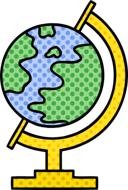 Bir insan tarafından çizilmiş bir dünyanın çizgi romanı.