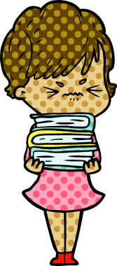 Bir insan tarafından çizilmiş, hayal kırıklığına uğramış bir kadın.