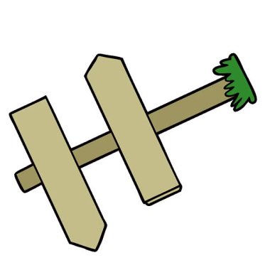 Basit bir döngü çizgi film işareti iletisi