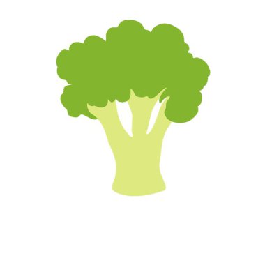 Basit bir döngü canlandırmalı brokoli