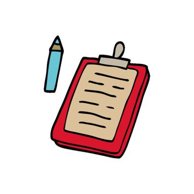 Basit bir döngü çizgi film karalama tahtası