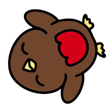 Basit bir döngü animasyonu tatlı bir Robin