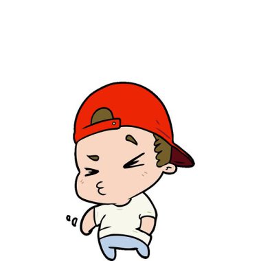 Basit bir çizgi film karakteri. Havalı çocuk.