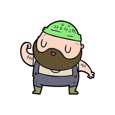 Basit bir çizgi film karakteri. Sert balıkçı.